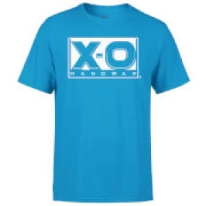 image of Valiant Comics Classic XO Logo T-Shirt - L - Blue