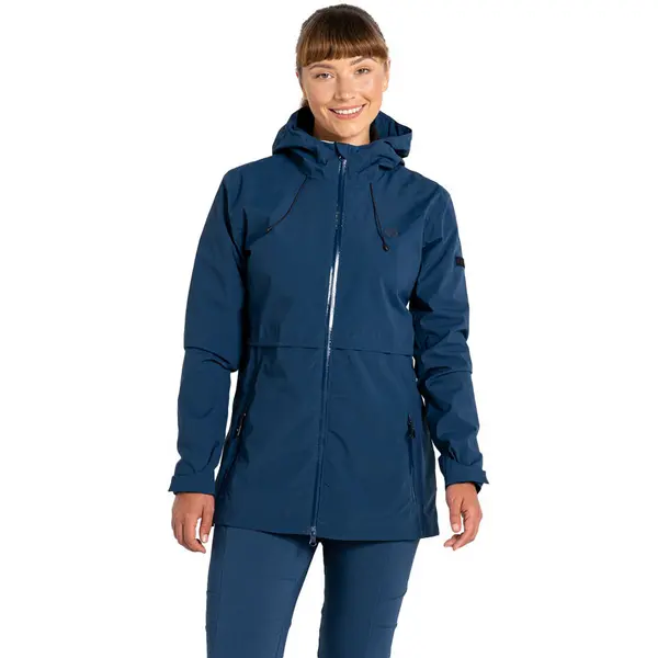 Image of Dare 2B Womens Switch Up Waterproof Breathable Coat UK 6- Bust 30', (76cm) MoonLight Denim DWW516-ZV7-6