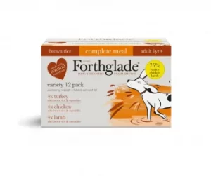 image of Forthglade Original with Brown Rice Dog Food 12x395g