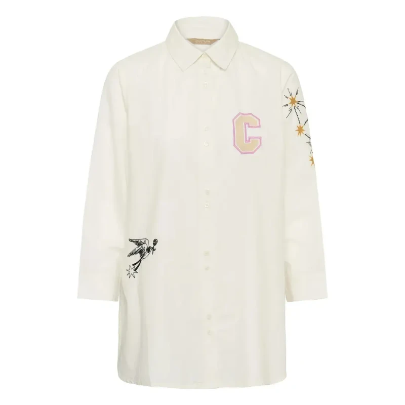 Image of culture Womens shirt dress CULTURE Jila Gardenia Beige Female M