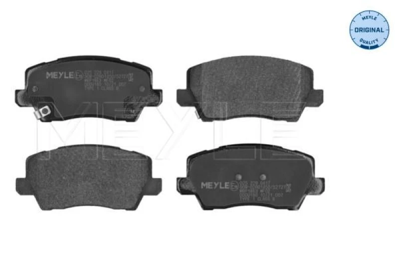 Image of MEYLE Brake pad set MEYLE 025 229 0417