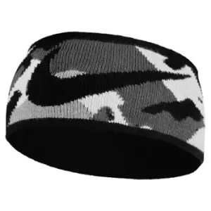 image of Nike Reversible Knit Headband - Black