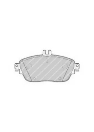 Image of Ferodo FDB4245 Brake Pad Set Rear Axle Premier Car