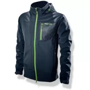 Image of Soft shell jacket. Mens - xxl - Blue - Festool