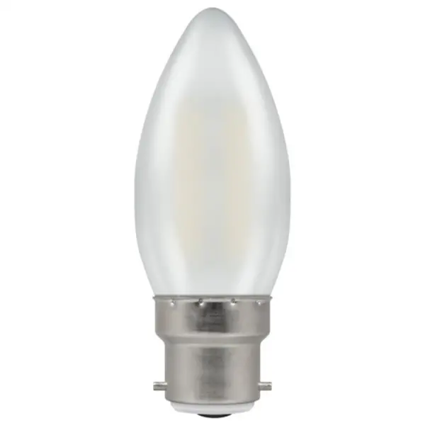 Image of Crompton LED Candle Filament Dimmable Pearl 2.5W 4000K BC-B22d