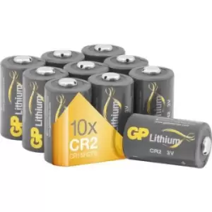 image of GP Batteries GPCR2 Camera battery CR 2 Lithium 3 V 10 pc(s)