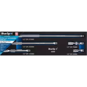 Image of 5 Piece 1/2" Extension Bar Set