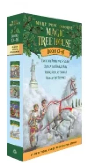 Image of magic tree house boxed set books 13 16 vacation under the volcano day of th