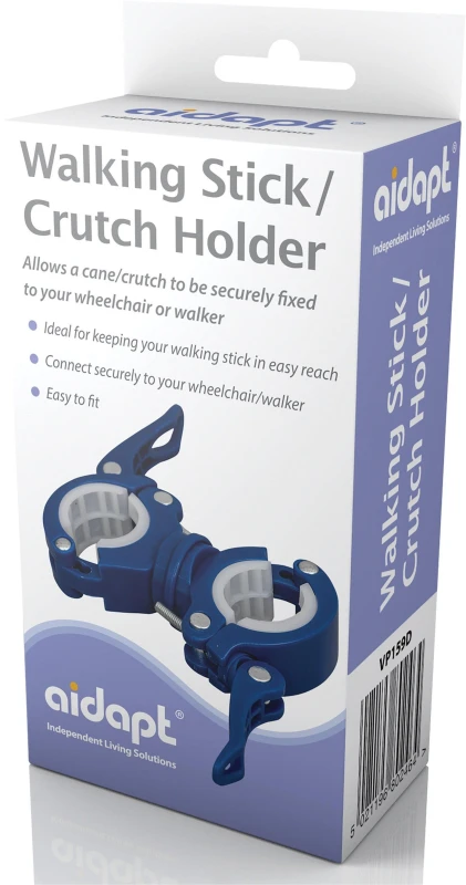 Image of Aidapt Walking Stick Holder Blue