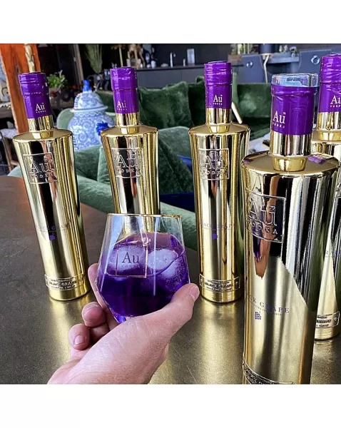 image of AU Vodka Black Grape 70cl