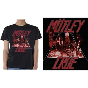 image of Motley Crue - Too Fast Cycle Unisex Medium T-Shirt - Black