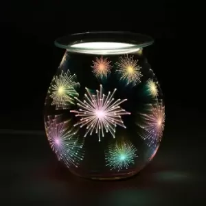 Image of Firework Effect Light-up Electric Oil Burner