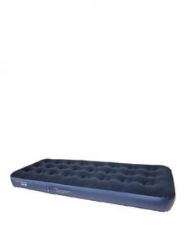 image of Yellowstone Deluxe Single Flocked Airbed - Navy