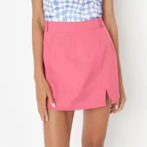 Missguided Tailored Mini Skort - Pink