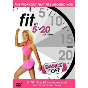 Image of Fit In 5 To 20 Minutes: Dance It Off DVD