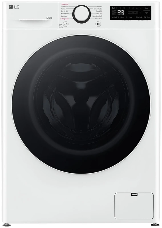 Image of LG FWY606WWLN1 10KG 6KG 1400RPM Freestanding Washer Dryer