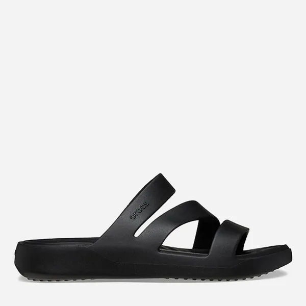 Image of Crocs Women Getaway Strappy Sandals Black 8