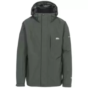 image of Trespass Mens Edwards II Waterproof Jacket (XS) (Olive)