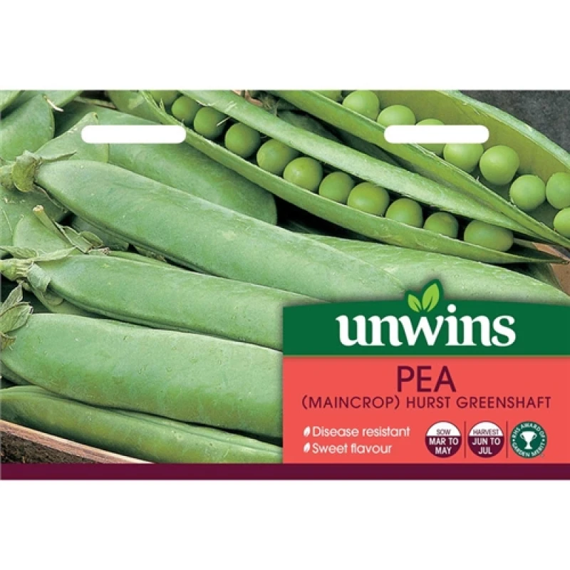 Image of Unwins Pea (Maincrop) Hurst Greenshaft