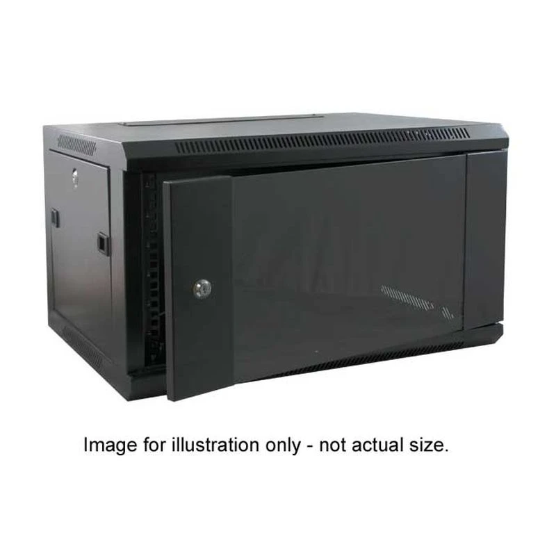 Image of FDL 6U 19" WALL MOUNTING CABINET - 550mm DEEP / BLACK