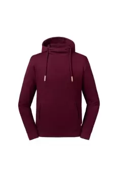 Image of Pure Organic High Collar Hooded Sweatshirt