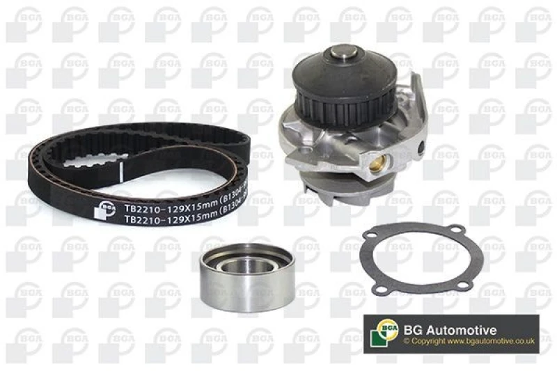 Image of BGA Water pump and timing belt kit BGA TB2210CPK