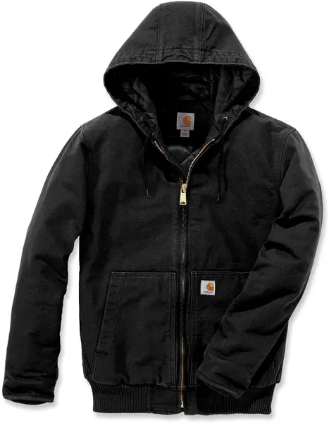Image of Carhartt Duck Active Jacket, black, Size L