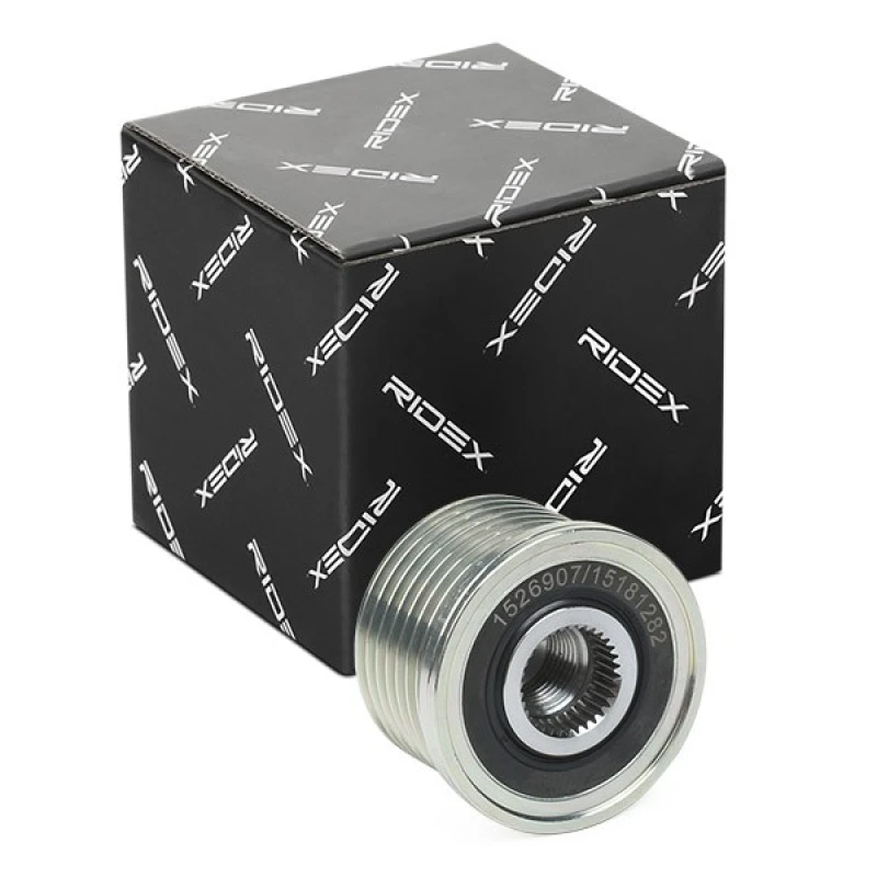 Image of Alternator clutch pulley RIDEX 1390F0094