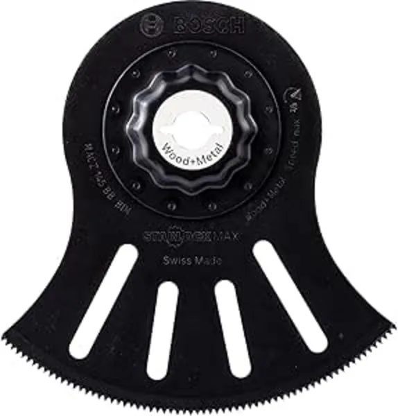 Image of Bosch MACZ 145 BB Large Metal and Wood Starlock Max Oscillating Multi Tool Segment Saw Blade MACZ 145 BB Width: 145mm