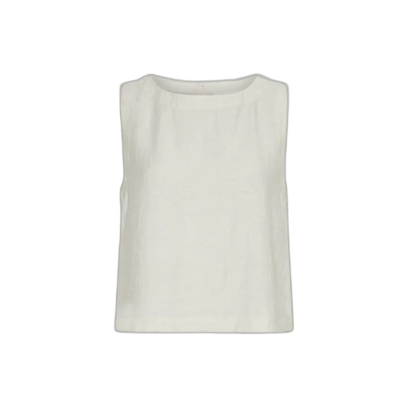 Image of moss copenhagen Womens tank top Moss Copenhagen Disa Beige Female M