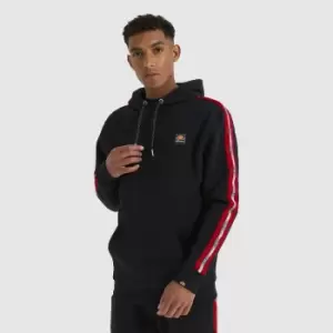 Image of Stefan Logo Print Hoodie in Cotton Mix
