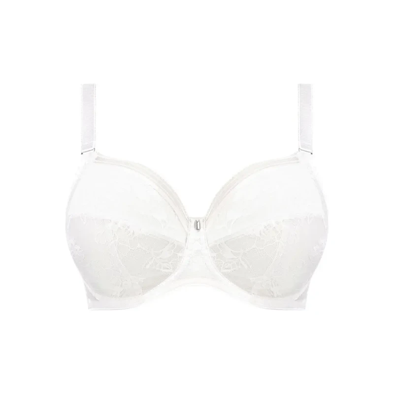 Image of Fantasie Womens underwired side-reinforced bra Fantasie Fusion Lace Blanc Female 90L
