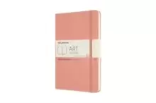 image of Moleskine Art Large Bullet Notebook : Coral Pink