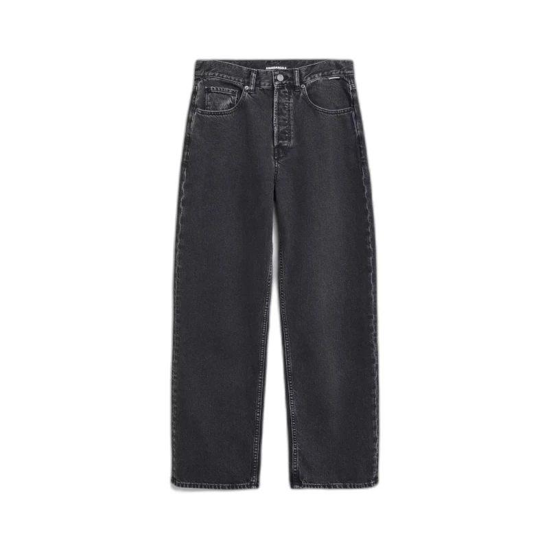 Image of ARMEDANGELS Womens baggy jeans ARMEDANGELS Haayi Noir Female 27x30