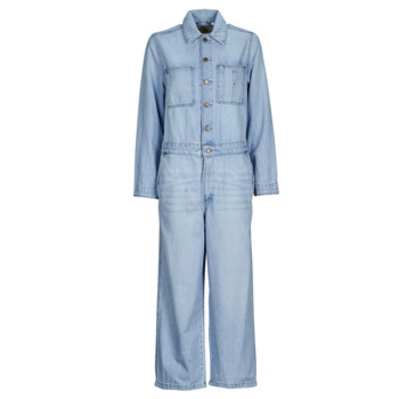 Image of Levis ICONIC JUMPSUIT womens Jumpsuit in Blue