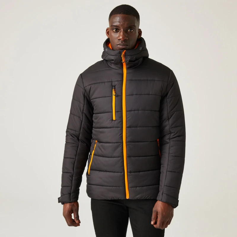 Image of Regatta Regatta Men 'Navigate' Thermal Jacket in Orange Size: Medium Orange M Male 5063019697055