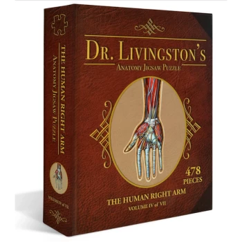 Image of Dr Livingstons Anatomy Volume IV: The Human Right Arm Jigsaw Puzzle - 478 Pieces