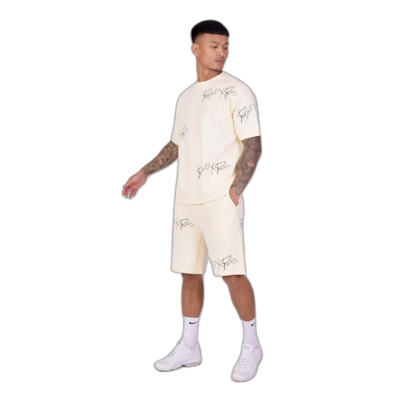 Image of Project X Paris Logo printed mesh t-shirt Project X Paris Soft Blanc Male XS