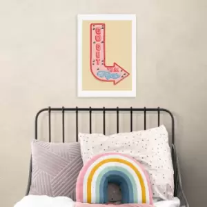 Image of East End Prints Go Get'em Tiger Print MultiColoured