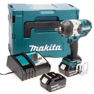 Image of Makita DTW1002RGJ 18V LXT Brushless Impact Wrench 1/2" Drive (2 x 6.0AH Batterie