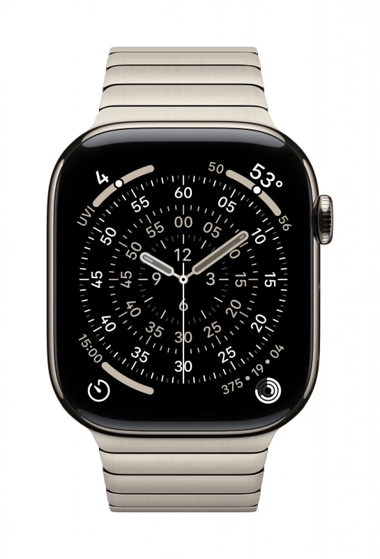 Image of Apple 46mm Natural Link Bracelet MXMF3ZM/A