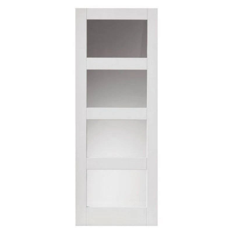 Image of JB Kind Doors Cayman White Glazed Internal Door