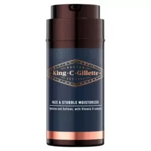 Image of King C. Gillette Face Stubble Moisturiser 100ml