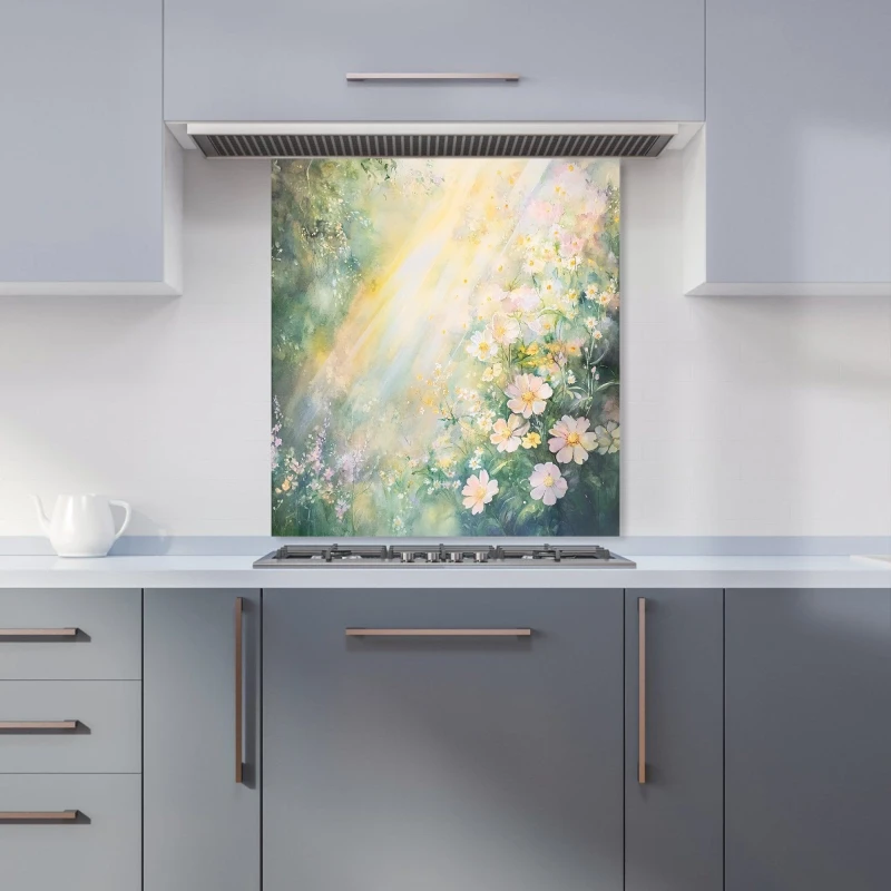 Image of Designer Kitchen Splashbacks Ava Sterling: 00008 Kitchen Splashback Size: 600mm x 750mm Multicolor Unisex 600mm x 750mm