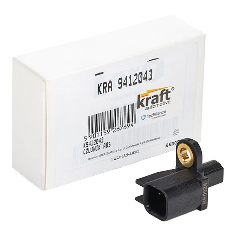 Image of KRAFT ABS sensor KRAFT 9412043