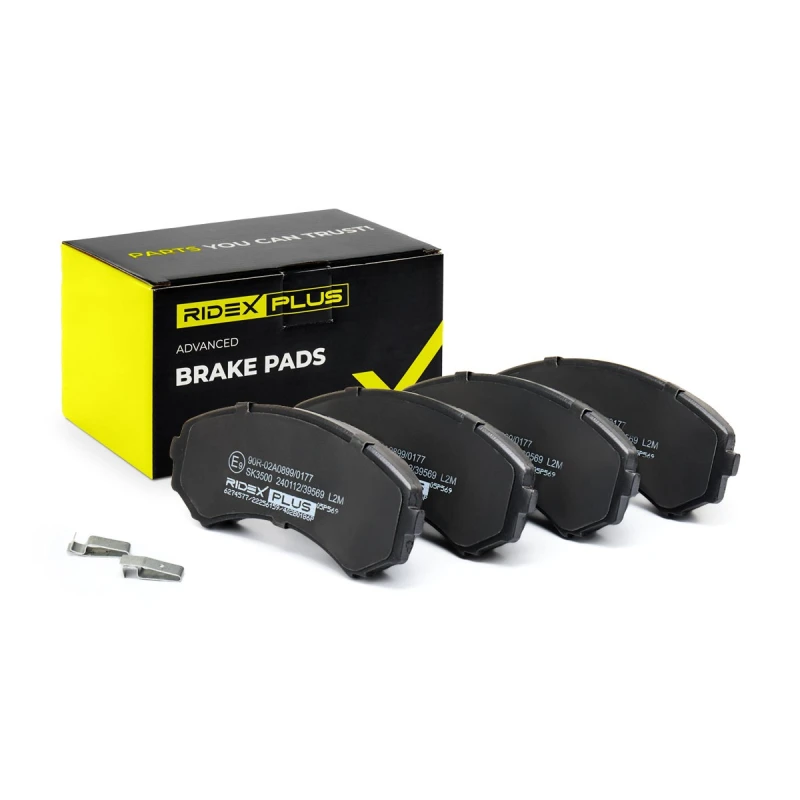 Image of RIDEX PLUS Brake pad set RIDEX PLUS 402B0186P