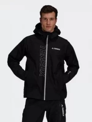 Image of adidas Terrex Gore-tex Paclite Rain Jacket, Black Size M Men