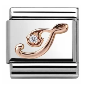 Image of Nomination CLASSIC Rose Gold Letter I Charm 430310/09