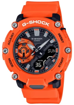 Image of Mens G-Shock GA-2200M-4AER Carbon Core Guard Wristwatch Colour - Black