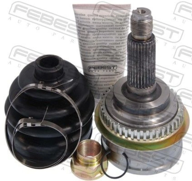 Image of FEBEST 0810-026A44 Joint, drive shaft Wheel Side, with ABS sensor ring Joint,drive shaft (236)